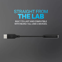USB-C to 3.5 Adapter Black